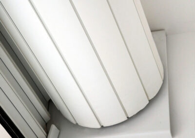 Porta de enrolar fechada