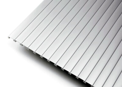 Porta de enrolar fechada