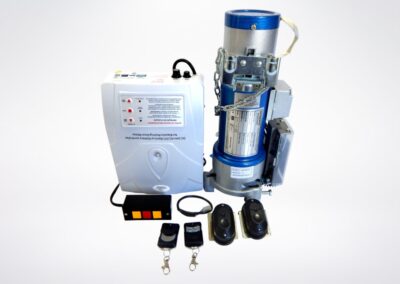 Porta de enrolar fechada