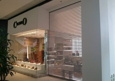 Porta de enrolar automatizada